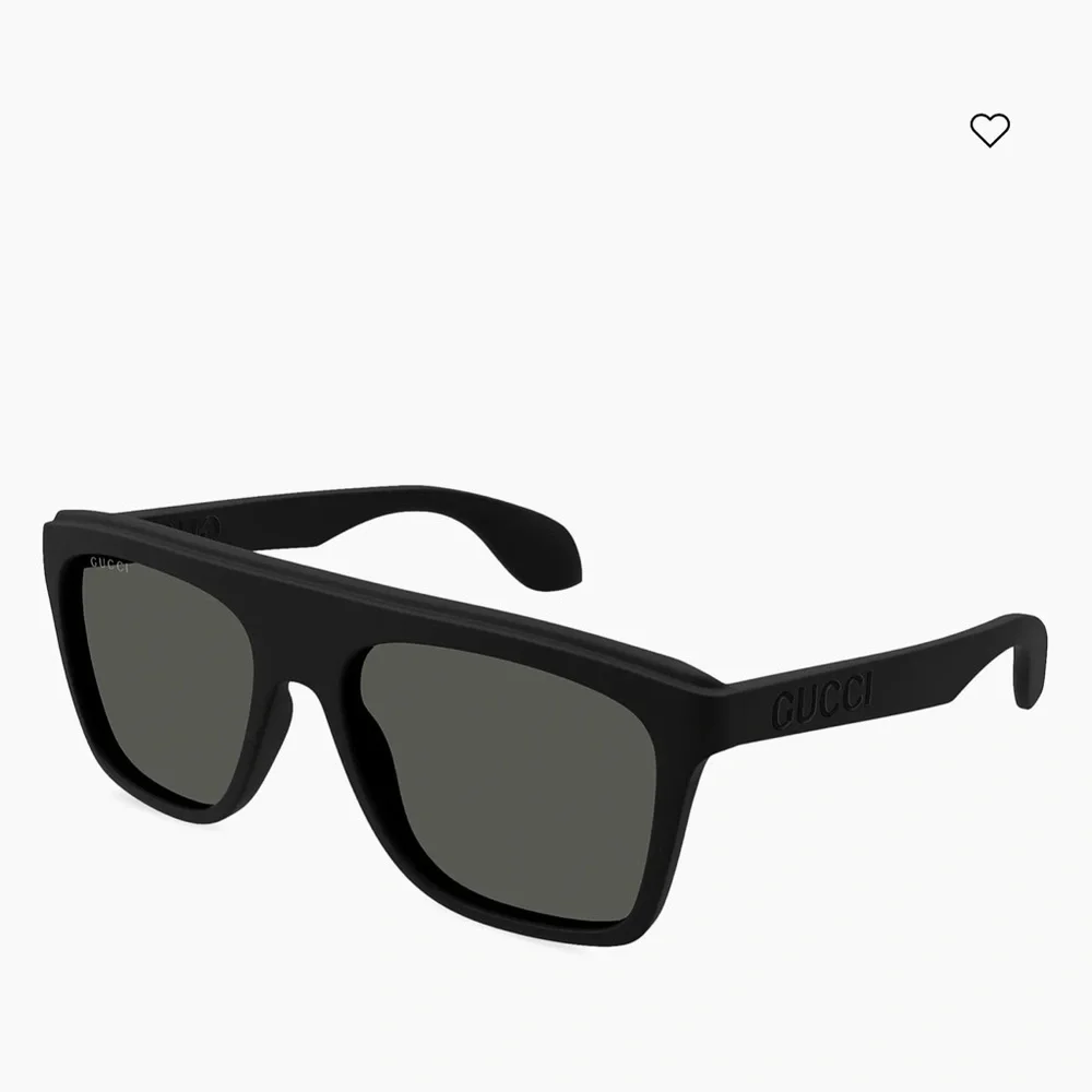 Gucci Twinsburg GG1570S 57MM Square Sunglasses Black Never Worn, Case Included